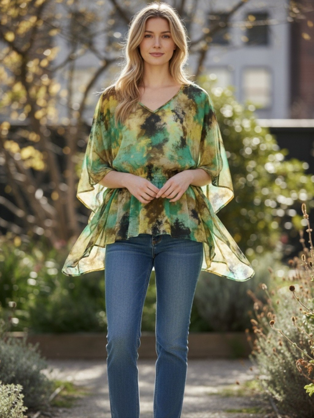 The Limited Sheer Batwing